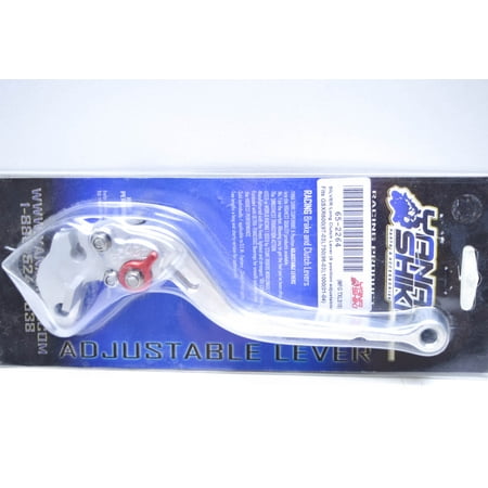 - Yana Shiki TXLS18, 65-2264 Suzuki Silver Long 6 Position Adjustable Clutch Lever