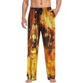 thumbnail image 3 of CROPD Pajama Pants Men Sleepwear Lounge Pants Pjs Bottoms with Pockets, 3 of 7