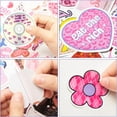 thumbnail image 3 of Belanttega 52Pcs Nostalgic Y2K Stickers Pack Retro Designs Playful Patterns Perfect for Customizing Laptops, Phones, Journals, Water Bottles Trendy Collection for Stationery Lovers Y2K Fashion Fans, 3 of 5