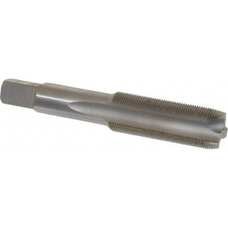 

Made in USA Made in USA 3/4-24 UNS H3 3 Flute Bright Finish High Speed Steel Spiral Point Tap Plug Chamfer Right Hand Thread 4-1/4 OAL 2 Thread Length