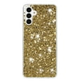 thumbnail image 2 of For Samsung Galaxy A14 5G Case,Cute Glitter Bling Twinkle Stardust with Drop Protection Shockproof Soft TPU Slim Flexible Phone Case Girls/Women Protective case for Samsung A14 5G,Gold, 2 of 6