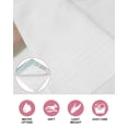 thumbnail image 6 of Aqua Ombre Stripes Kitchen Dish Towels for Drying Dishes Set of 4, Modern Abstract Stripes Aesthetic Waffle Weave Microfiber Hand Tea Bathroom Towels Quick Dry & Absorbent Towel 12x12, 6 of 7