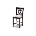 thumbnail image 3 of Baxton Studio Reneau Modern and Contemporary Gray Fabric Upholstered Espresso Brown Finished 5-Piece Wood Pub Set, 3 of 5