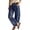 Dark Blue, variant on Women Y2K Mid Rise Blue Barrel Denim Jeans Vintage Bandana Paisley Pattern Casual Loose Fit Long Pants with Side Pockets