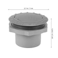 thumbnail image 3 of OULII 2Pcs Camper Replacement Vent Cover Round Dark Grey ABS for RVs Exhaust Ventilation, 3 of 8