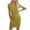 Green, variant on QUYUON Womens Summer Knitted Sweater Dress Solid Color Round Neck Short Sleeve Ribbed Knit Bodycon Pencil Dresses Button Business Casual Work Knee Length Club Dress Style D-4796 Light Blue XL