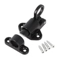 thumbnail image 2 of Spring Door Lock Self-Closing Latch, Security Automatic Sash Gate Lock Black, 2 of 10