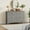 grey, variant on Fluted Dresser 47.2 Inch Wide, Wood Storage Dressers Organizer 6-Drawer Wood Dresser for Bedroom, Modern Chest of Drawers, Storage Organizer Cabinet for Living Room, Hallway, Entryway