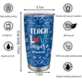 thumbnail image 2 of Teacher Gifts for Women Coffee Tumbler, Teacher Appreciation Gifts Cup, Birthday Graduation Gifts for Teachers, End of the Year Teacher Gifts, Thank You Teacher Gifts, 20 oz Coffee Cup 1PC, 2 of 6