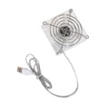 thumbnail image 1 of Decoración de con tumba de indias de ventilador de hámster, ventilador de aire de enfriamiento de verano acrílico para hámster, 1 of 8