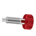 thumbnail image 4 of Hand Retractable Spring Plunger with Knurled Handle, Stainless Steel Lock Out M6 red, 4 of 7
