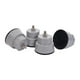 thumbnail image 2 of 4 almohadillas de goma silenciosas para base de lavadora con cancelación de ruido y gruesas. Gris, 2 of 9