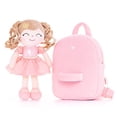 thumbnail image 4 of Gloveleya - Mochila para niños y niñas pequeñas, juguetes de felpa suave para niñas, corona princesa rosa, 9 pulgadas, 4 of 5