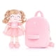 thumbnail image 4 of Gloveleya - Mochila para niños y niñas pequeñas, juguetes de felpa suave para niñas, corona princesa rosa, 9 pulgadas, 4 of 5