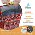 thumbnail image 2 of Rustic Insulated Backpack Cooler - 20L Soft Cooler Bag, Artistic Design for Outdoor Enthusiasts, 2 of 4