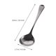 thumbnail image 3 of Cuchara de beber de café de acero inoxidable Taza de café Cuchara de medir Cuchara de sabor, 3 of 4