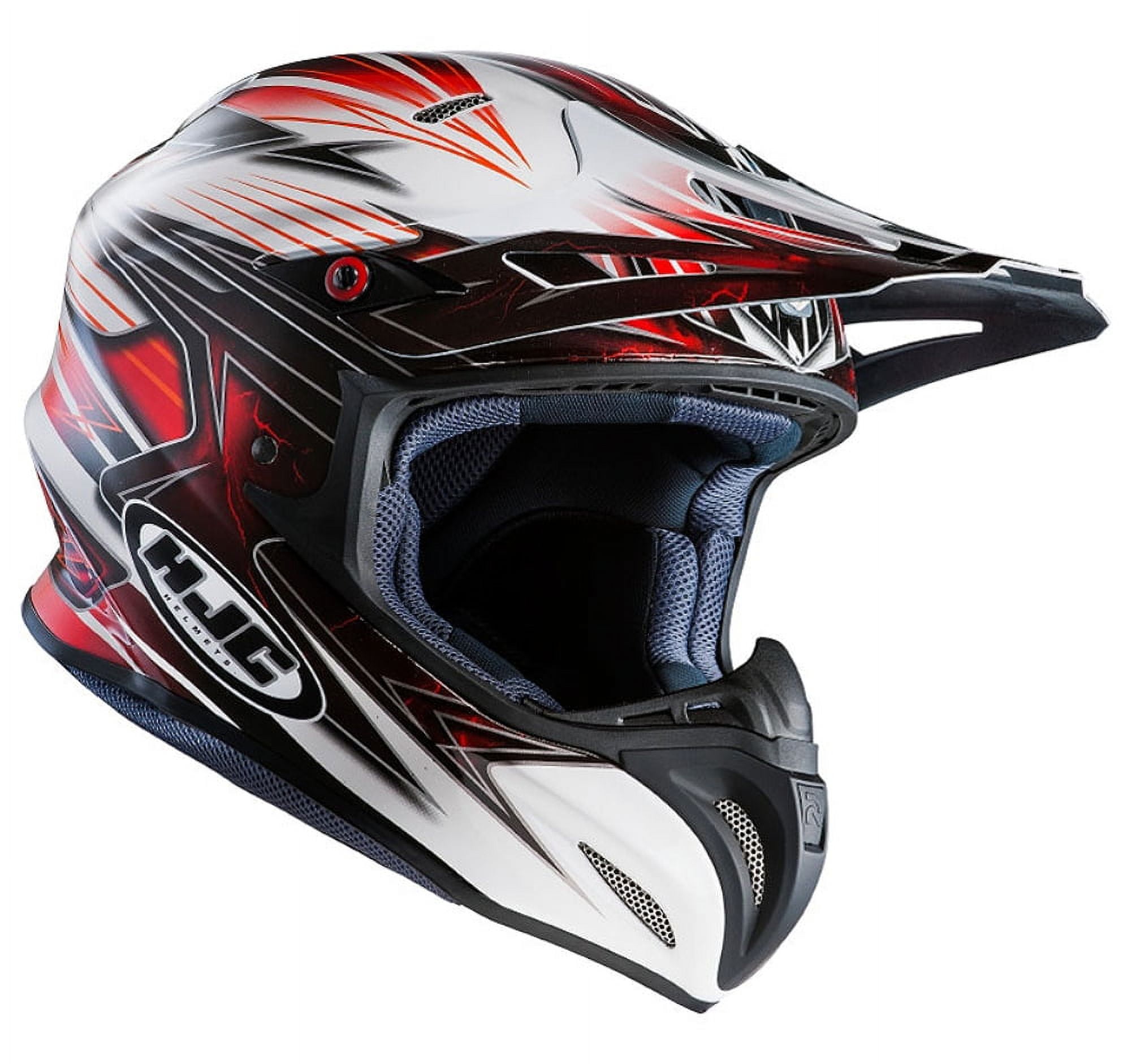 HJC RPHA-X Factor MX Offroad Helmet White/Black/Red SM