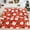 Red Santa Claus, variant on Users'' Christmas Blanket - Santa Claus & Snowman Pattern, Soft & Warm for Couch & Bed, 50x60 Inch