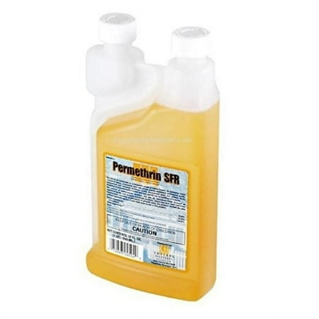 permethrin sfr termiticide insecticide - kills termites and household pest insects - 16 fl oz bottle by control solutions