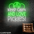 thumbnail image 3 of Glowneon Light Up Pickleball Club With Keep Calm And Love Pickles Led, 3 of 5