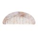 thumbnail image 1 of Ofertas Únicas 1 Pc Peine de Dientes Anchos Semicircular Geométrico Gris Púrpura Hoja de Acetato, 1 of 5