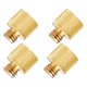 thumbnail image 1 of YSNOOWE 4Ud Tornillo Adaptador Para Cámara Dorado Para Montaje En Trípode O Soporte, 1 of 8
