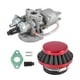 thumbnail image 3 of Carburador + filtro de aire rojo + pila para motor de 2 tiempos de 47 cc y 49 cc, piezas para minimotos, quads, todoterrenos, bicicletas de bolsillo, minimotos s202412244936, 3 of 5