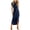 Navy, variant on Aayomet Spring Dresses For Women Womens One Shoulder Long Sleeve Dresses Bodycon Ruched Wrap Split Party Formal Long Dress,Pink XL