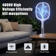 thumbnail image 6 of Electric Fly Swatter, Handheld Bug Zapper Racket for Outdoor & Indoor, Mosquito Zapper Racket Battery Powered Tennis Mosquito Rackets for Insect, 6 of 8