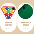 thumbnail image 3 of RUNROTOO Mini Billiards Table Toy Set 375X23X7cm Plastic Educational Indoor Game For Family Gathering 1Set, 3 of 7