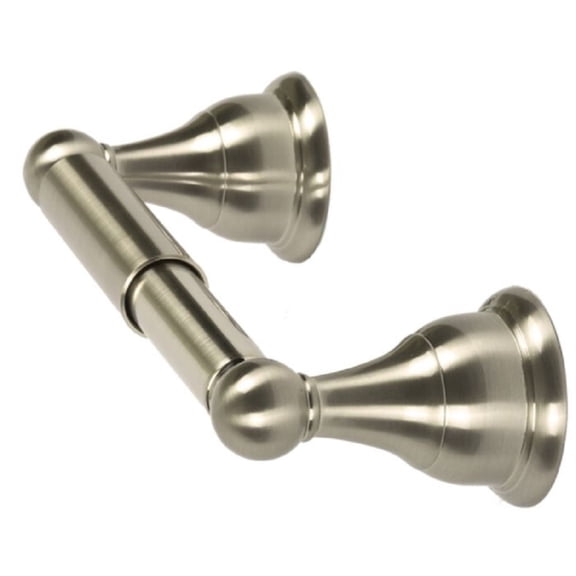 ARISTA Summit Collection Dual Post Toilet Paper Holder in Satin Nickel
