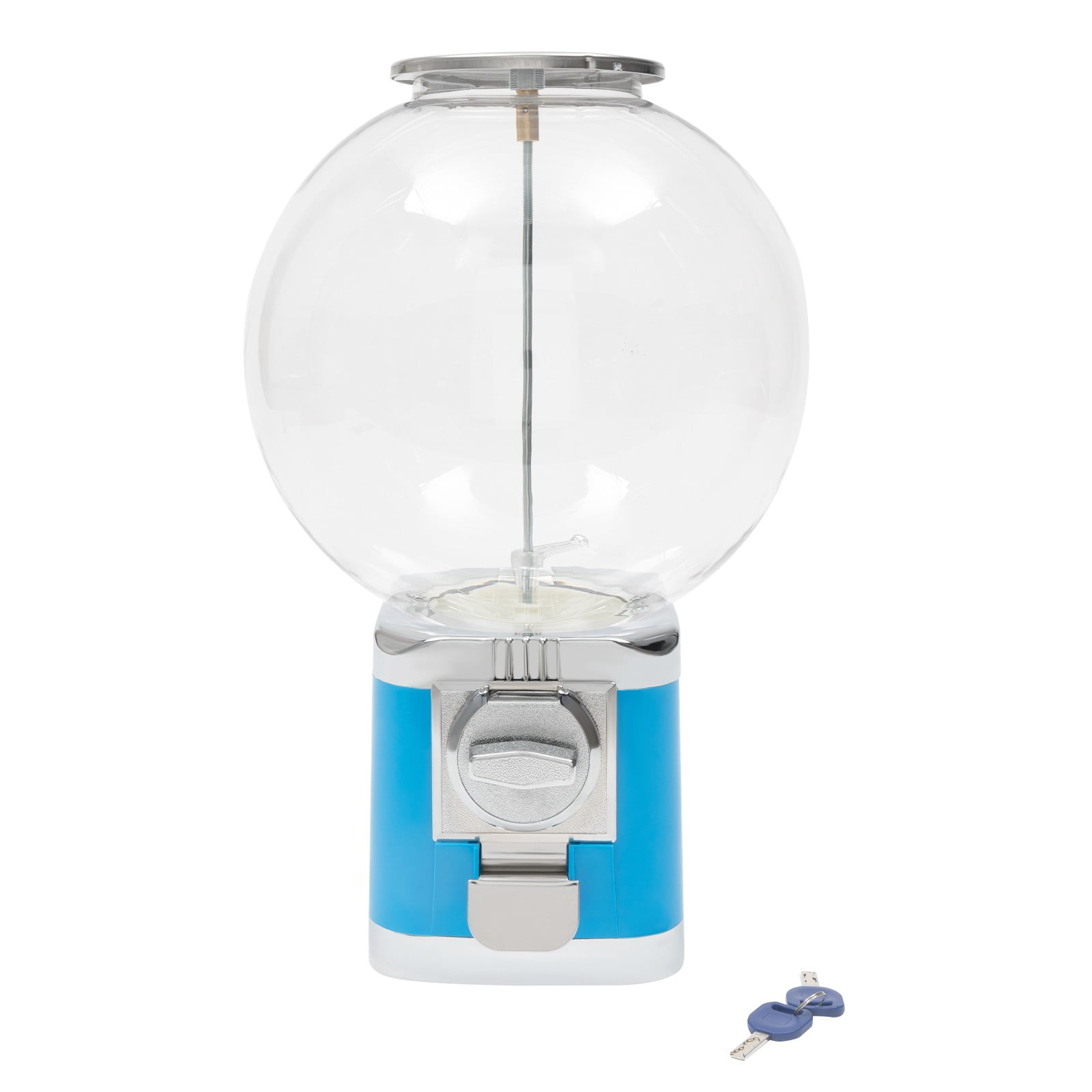 Vending Machine, Ball Bulk Vending Machine w/key Classic Bubble Capsule Toys Dispenser Vending Machine ( Sky Blue)