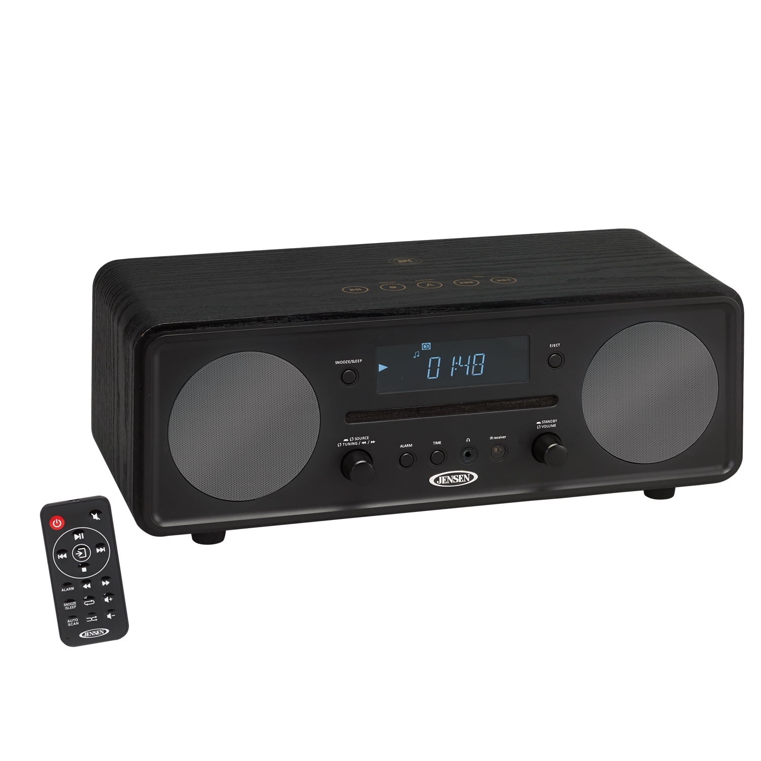 Jensen Bluetooth Digital Music System with CD Player and AM/FM Radio
