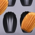 Njide 2 Pack Nonstick Madeleine Pan, 12cup Heavy Duty Shell Shape