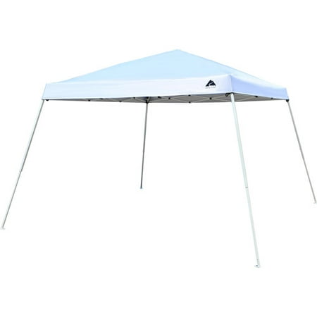 Ozark Trail 12&amp;#39;x12&amp;#39; Instant Slant Leg Canopy Outdoor Shade Shelter, White