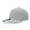 Grey, variant on Decky 6416 7 Panel Perforated Cap-Charcoal