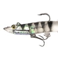 thumbnail image 4 of 2 cebos artificiales de pesca de plomo suave con cola en T de 5,5 pulgadas, que se hunden, con anzuelo individual 210, 4 of 9