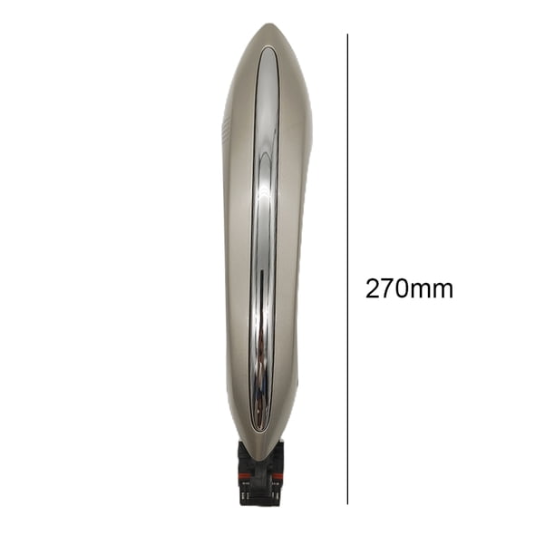 Manija de puerta lateral izquierda sin llave para BMW Serie 5 F10 11-17 (Champagne trasera izquierda) Hugtrwg Accesorios para autos y motos