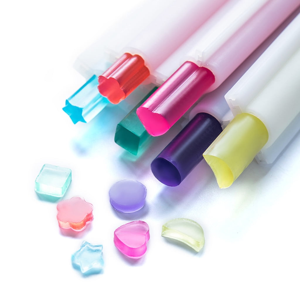 Geemin Creative Long Column Silicon Molds Handmade Soap Candle Making Supplies Long Tube Chocolate Baking Molds Safe