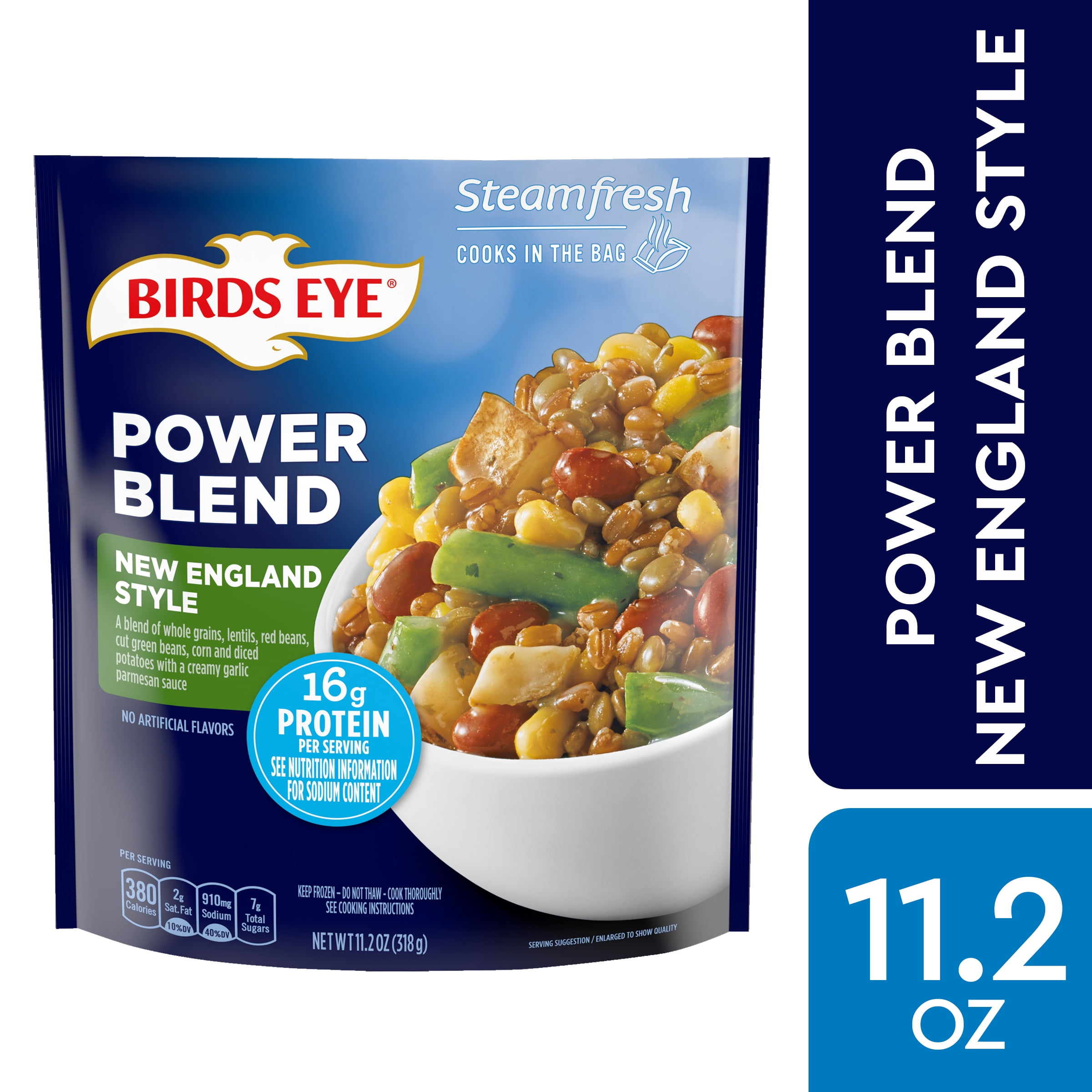 Birds Eye Steamfresh Protein Blends New England Style Vegetables, 11.5