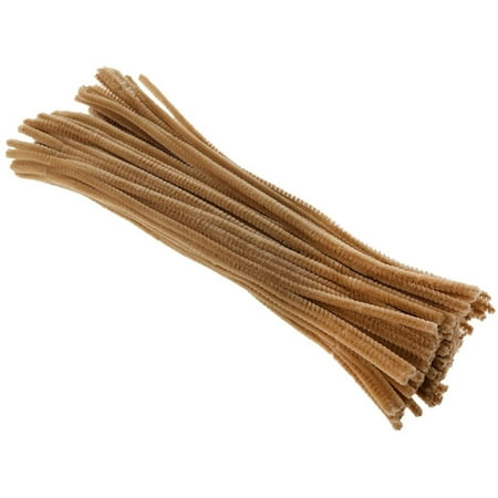 Tiges Chenille Pour Nettoyage De Pipes – 30 Cm / 12 Pouces – Lot De 100 – Beiges