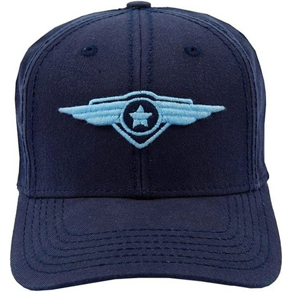 Top Gun® Cap with Embroidered Wings (Navy)