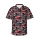 thumbnail image 1 of Balery Red And Blue Cars Camisas hawaianas de manga corta para hombre, camisas playeras de corte holgado, camisas de vacaciones con botones,XX-Large, 1 of 7