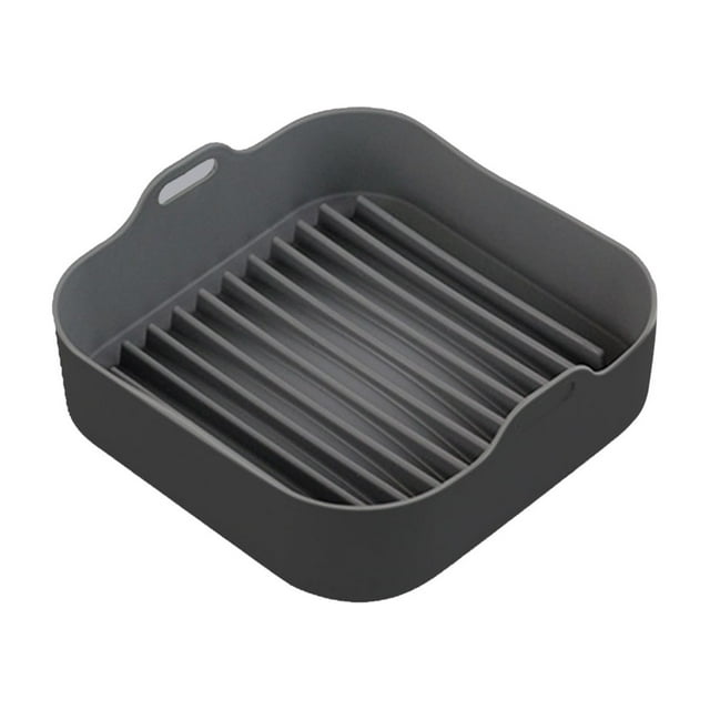 TIMIFIS Air Fryer Air Fryer Silicone Doublure Ensemble de Pot en Silicone Air Fryer pour Ninjas Double Air Fryer, Plateau de Cuisson en Silicone Air Fryer Réutilisable, Panier Air Fryer pour Instantané Air Fryer