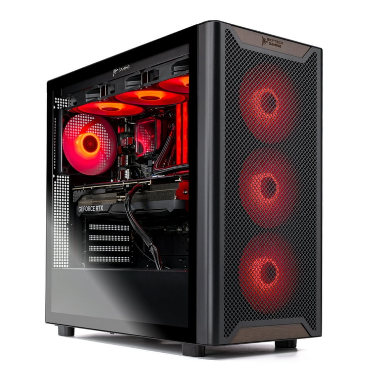 Skytech Chronos Gaming PC Desktop AMD Ryzen 7 7800X3D NVIDIA 