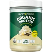 Purely Inspired Organic Protein Powder 100% Plant-Based, French Vanilla 2 lbs..