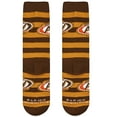 thumbnail image 6 of Cool Socks – A&W Root Beer Stripes Crew Socks – Official Licensed Novelty Unisex Socks – Large Size, 6 of 6