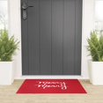 thumbnail image 3 of 20" x 30" Red and White Merry Rectangular Outdoor Welcome Mats, 3 of 3