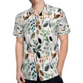 thumbnail image 4 of High Quality Hawaiian Shirts for Men Short Sleeve Aloha Beach Shirt Floral Summer Casual Button Down Shirts Blouses EHZCNV, 4 of 7