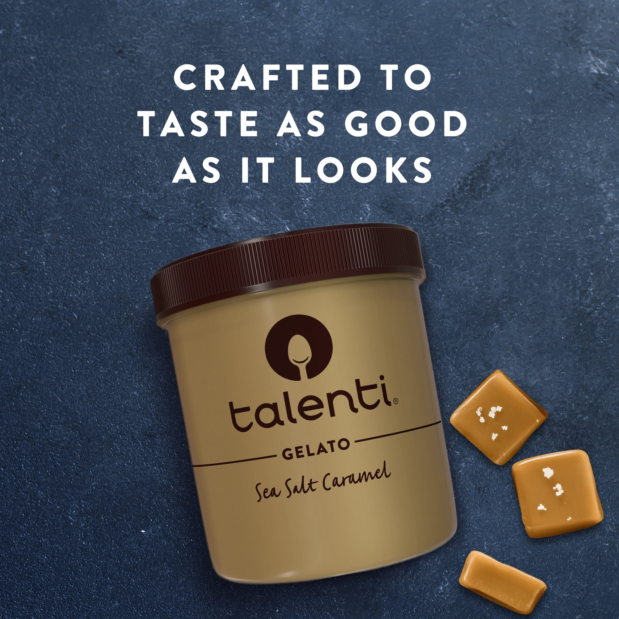Talenti Gelato Non-GMO Sea Salt Caramel, 1 Pint